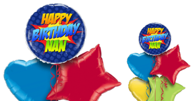 Super Hero Birthday Balloon