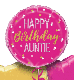 Happy Birthday Auntie Balloon