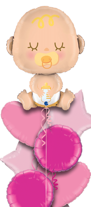Cute Baby Girl Balloon