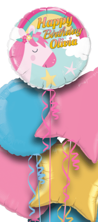 Birthday Unicorn Balloon