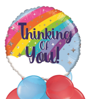 Thinking of You Rainbow Balloon