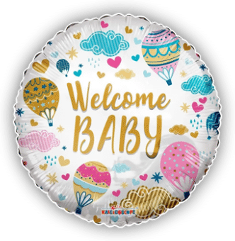 Welcome Baby Hot Air Balloons