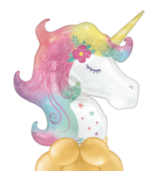 Rainbow Unicorn Balloon