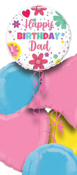Birthday Floral Balloon