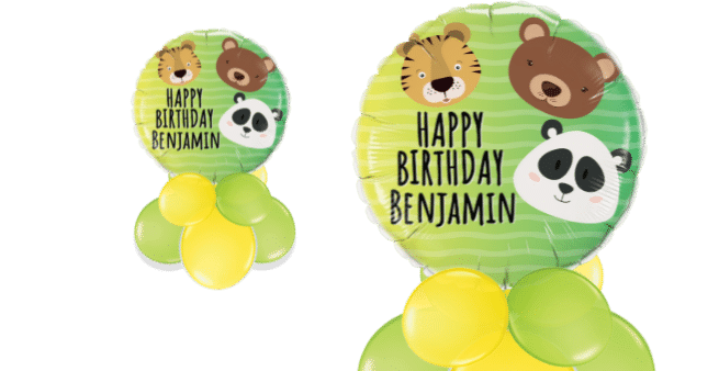 Birthday Animal Fun Balloon