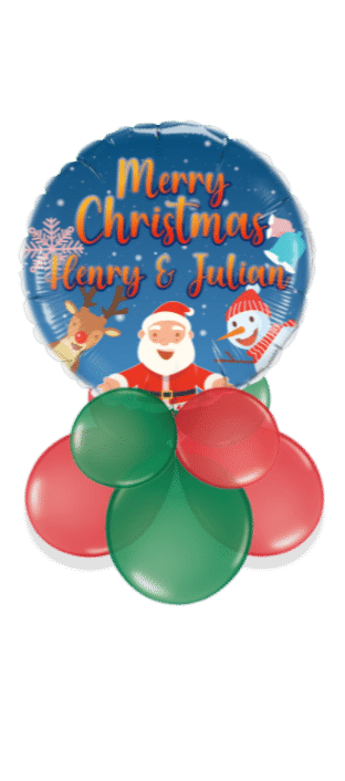 Christmas Friends Balloon