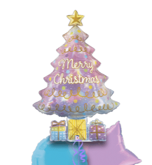 Opal Christmas Tree Balloon
