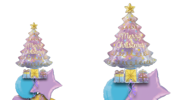 Opal Christmas Tree Balloon