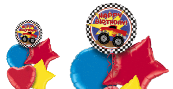Monster Truck Birthday Balloon