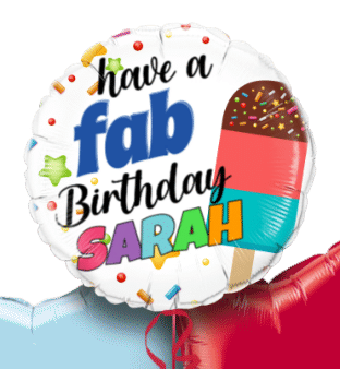 Fab Birthday Balloon