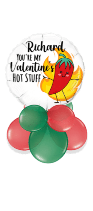 Hot Stuff Valentines Balloon