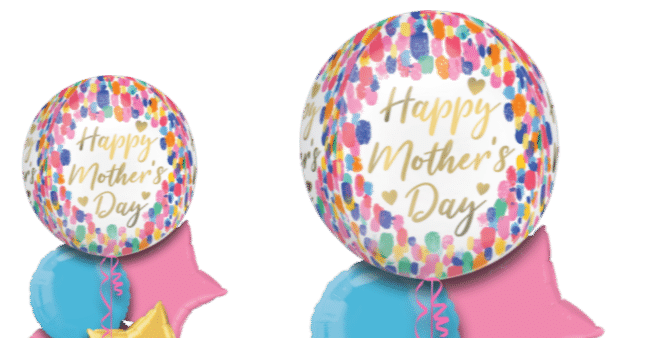 Watercolour Mothers Day Orbz Balloon