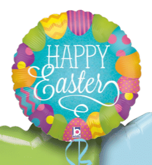 Happy Easter Eggs Balloon