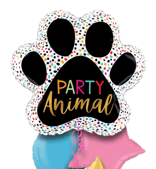 Party Animal Paw Balloon