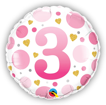 3rd Birthday Pink Dots