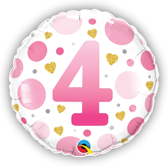 4th Birthday Pink Dots