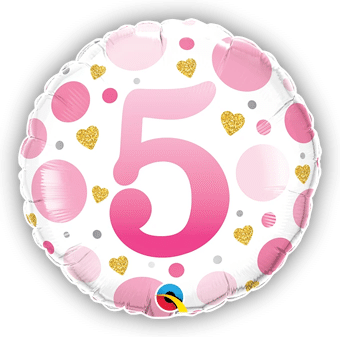 5th Birthday Pink Dots