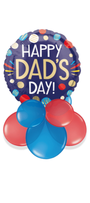 Fathers Day Dots Balloon