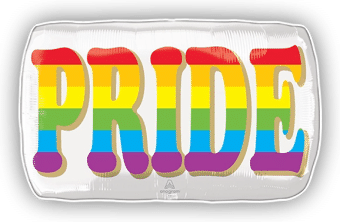 Pride Rainbow Letters