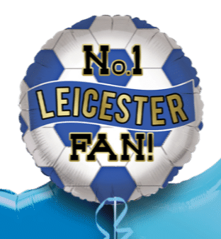 No 1 Leicester Fan Football Balloon