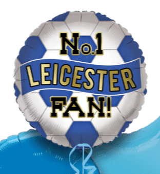 No 1 Leicester Fan Football Balloon