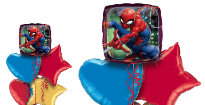 Spiderman Square Balloon