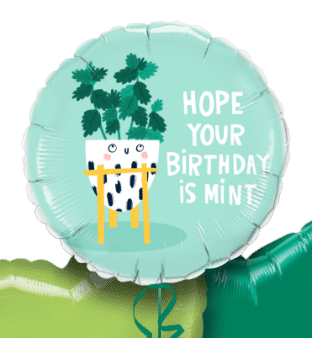 Hope Your Birthday Is Mint Balloon