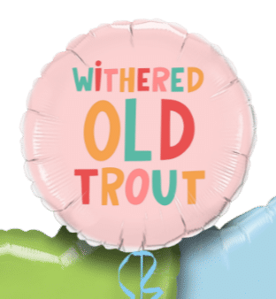 Withered Old Trout Balloon