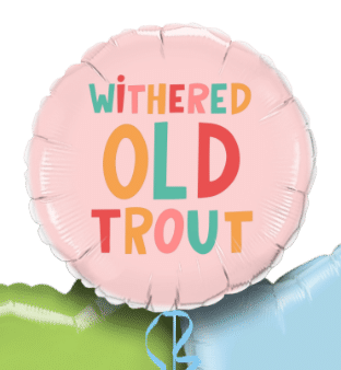 Withered Old Trout Balloon
