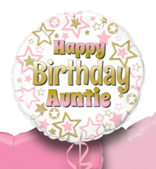 Happy Birthday Auntie Balloon