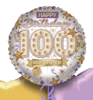 Happy 100th Birthday Balloon