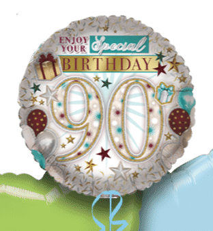 Enjoy Your Special 90th Birthday Balloon