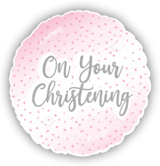 On Your Christening Pink