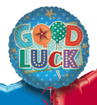 Good Luck Stars Balloon