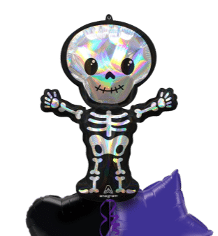Iridescent Skeleton Balloon