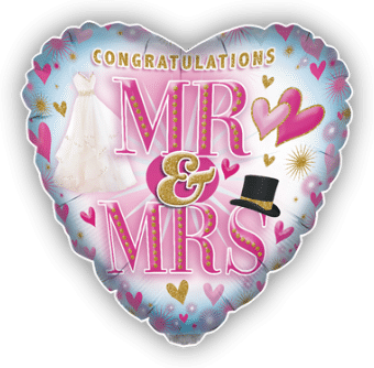 Congratulations Mr and Mrs