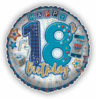 Happy 18th Birthday Balloon Delivery - Balloon Monkey