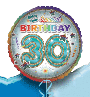 Enjoy Your 30th Birthday Balloon
