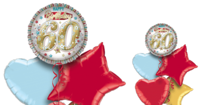 Happy 60th Birthday Balloon