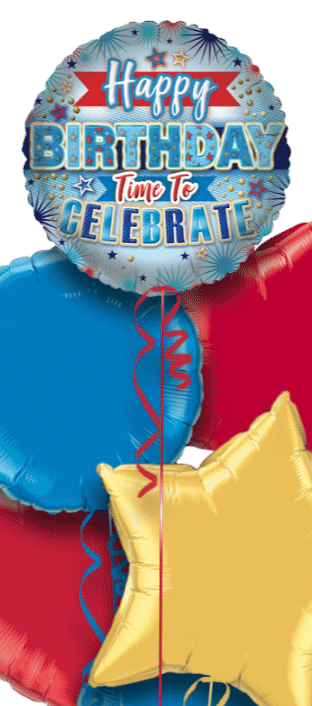 Birthday Time to Celebrate Balloon