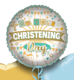 On Your Christening Day Balloon