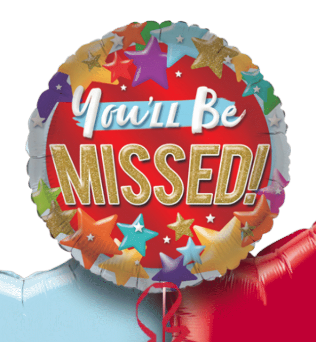 Leaving Balloons - Helium Balloon Gift Delivery UK