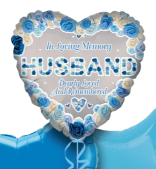 In Loving Memory Husband Balloon