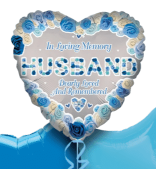 In Loving Memory Husband Balloon