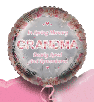 In Loving Memory Grandma Balloon