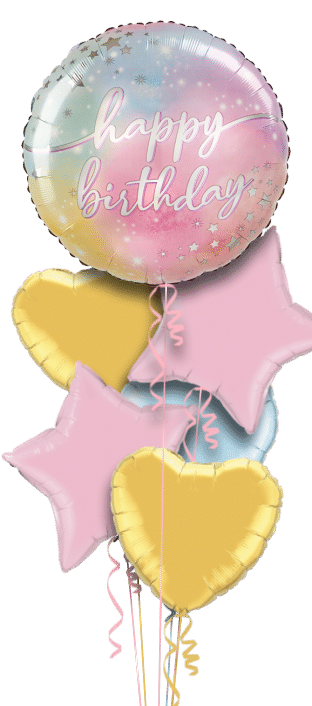 Jumbo Birthday Ombre Balloon
