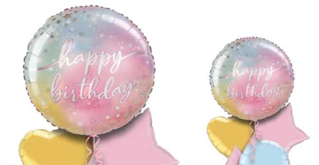 Jumbo Birthday Ombre Balloon