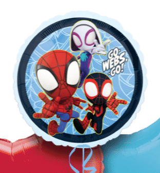 Go Webs Go Spiderman Balloon