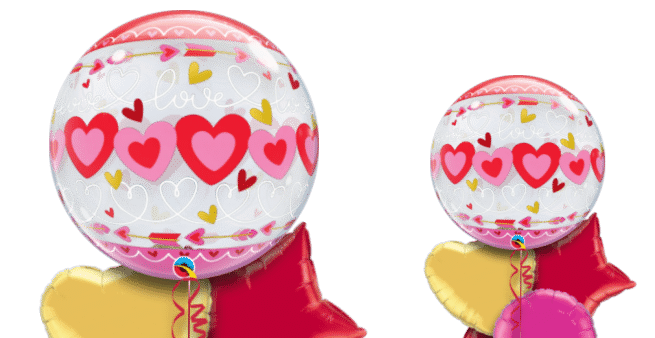 Love Hearts and Arrows Balloon