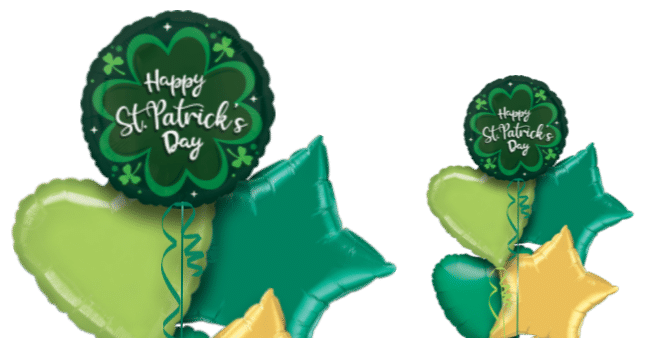 St Patrick's Day Clover Balloon
